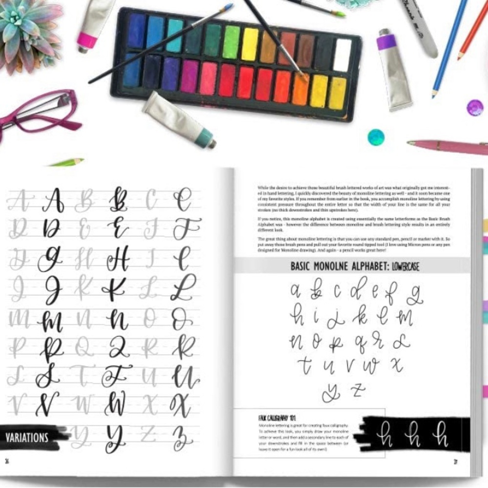 🩷🩵The Ultimate Guide To Modern Calligraphy & Hand Lettering For Beginners - Picture 8 of 9